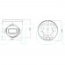 IP-відеокамера 4Mp TVT TD-9544C4(PE/WR1) Full Color f=2.8mm з мікрофоном